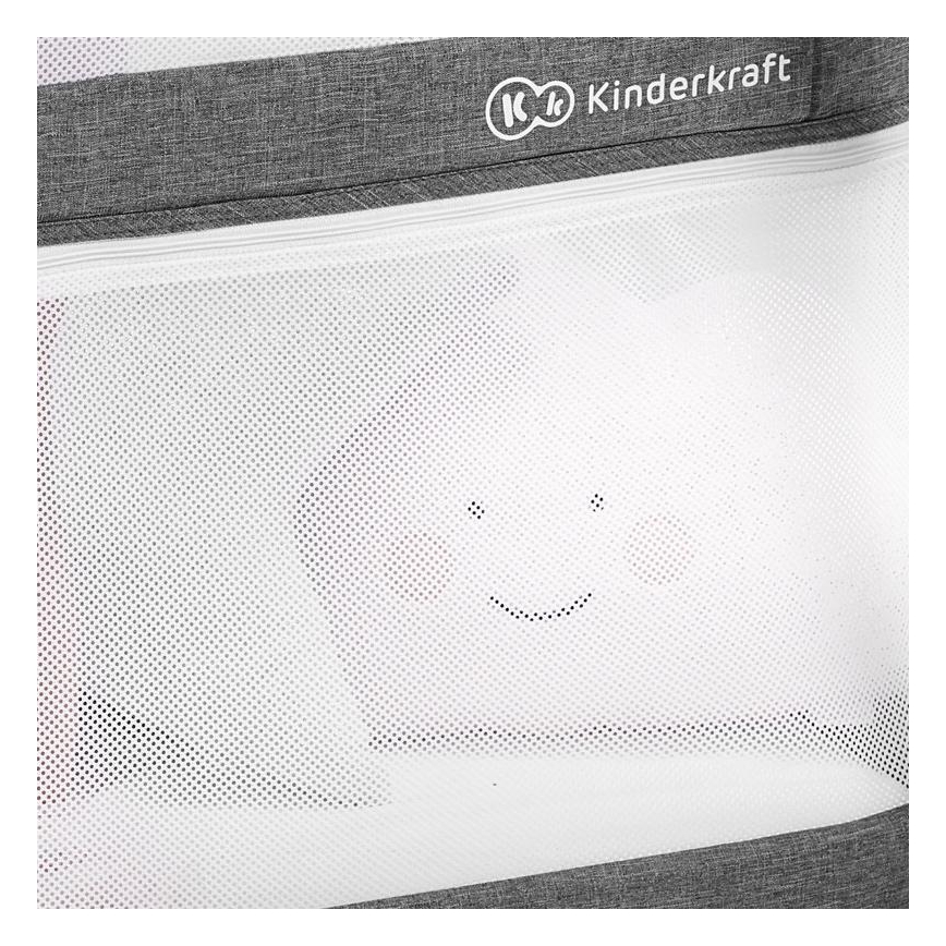 KINDERKRAFT - Berço de viagem 4em1 SOFI cinzento