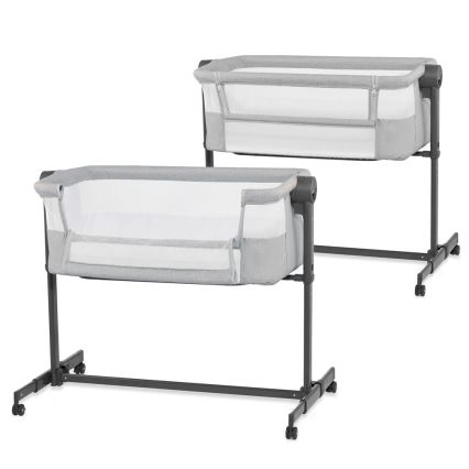 KINDERKRAFT - Berço para bebés NESTE UP 2 cinzento claro