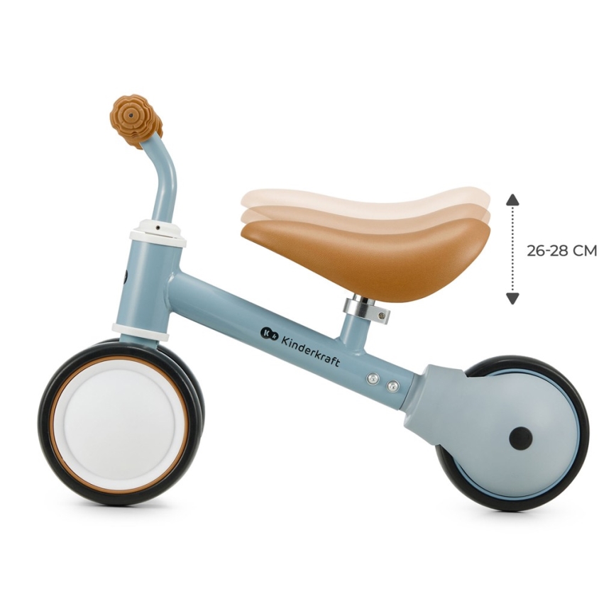 KINDERKRAFT - Bicicleta de empurrar CUTIE azul
