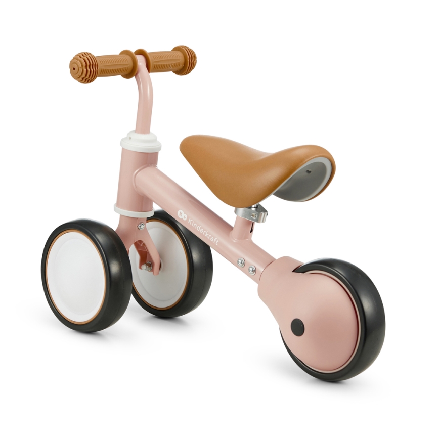 KINDERKRAFT - Bicicleta de empurrar CUTIE rosa