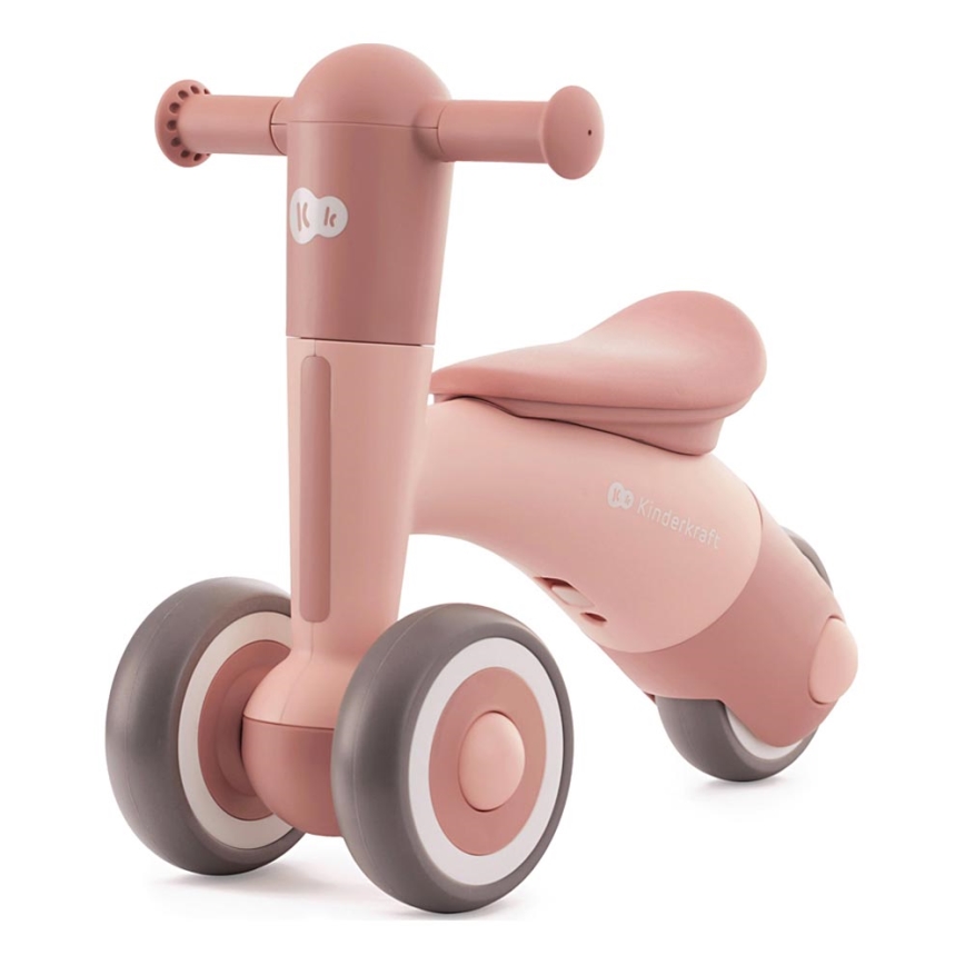 KINDERKRAFT - Bicicleta de empurrar MINIBI Premium rosa
