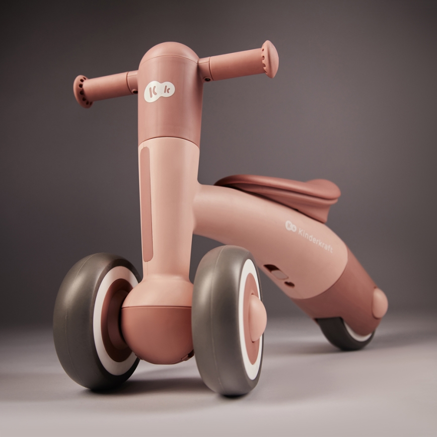 KINDERKRAFT - Bicicleta de empurrar MINIBI Premium rosa