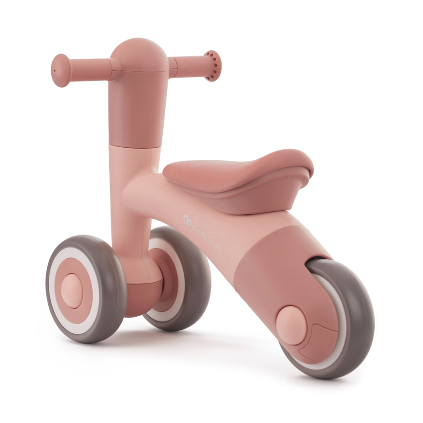 KINDERKRAFT - Bicicleta de empurrar MINIBI Premium rosa