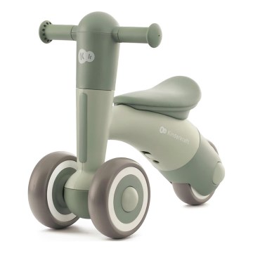 KINDERKRAFT - Bicicleta de empurrar MINIBI Premium verde