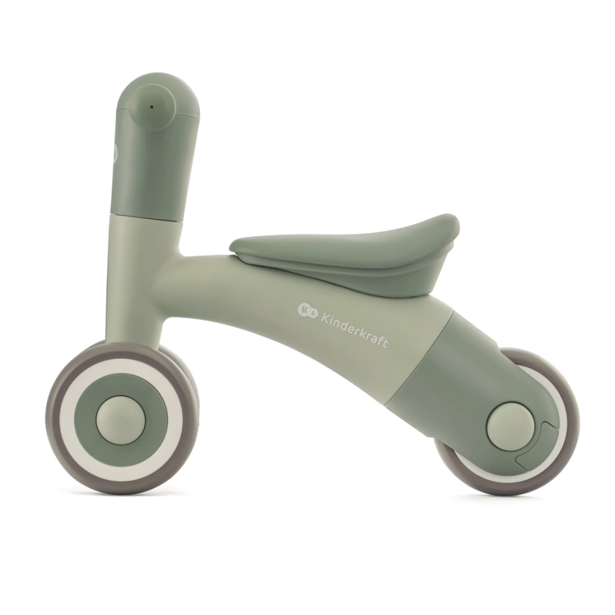 KINDERKRAFT - Bicicleta de empurrar MINIBI Premium verde