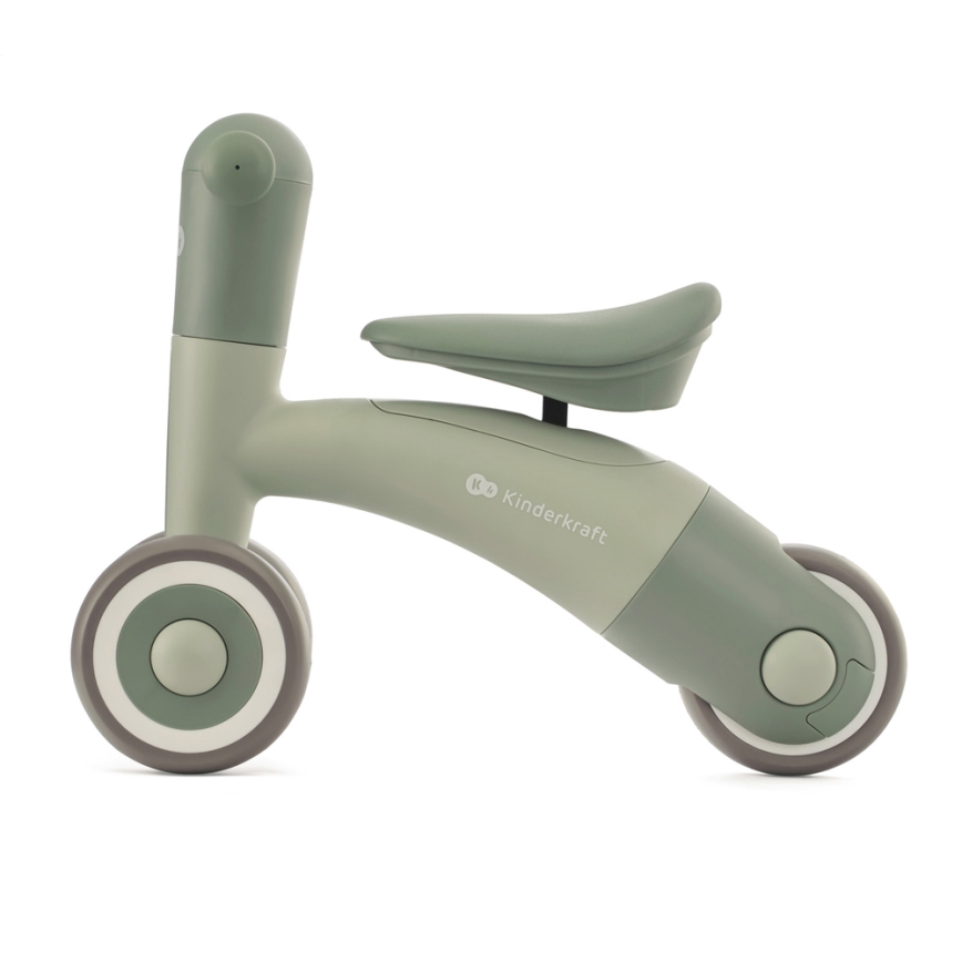 KINDERKRAFT - Bicicleta de empurrar MINIBI Premium verde