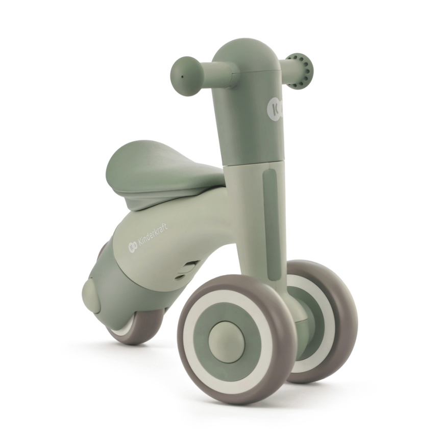KINDERKRAFT - Bicicleta de empurrar MINIBI Premium verde