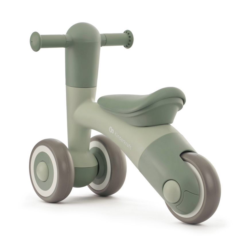 KINDERKRAFT - Bicicleta de empurrar MINIBI Premium verde