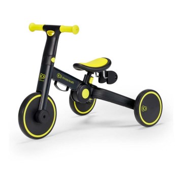 KINDERKRAFT - Bicicleta de empurrar para criança 3em1 4TRIKE amarelo/preto