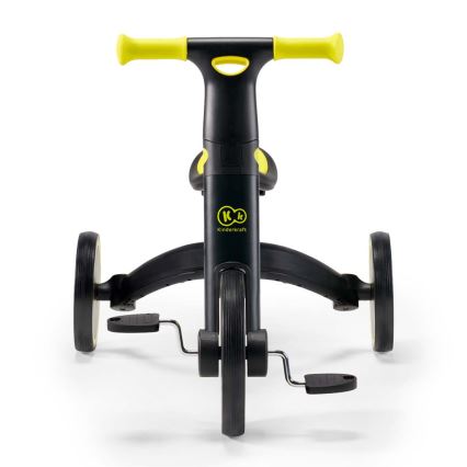 KINDERKRAFT - Bicicleta de empurrar para criança 3em1 4TRIKE amarelo/preto