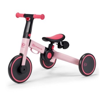 KINDERKRAFT - Bicicleta de empurrar para criança 3em1 4TRIKE rosa