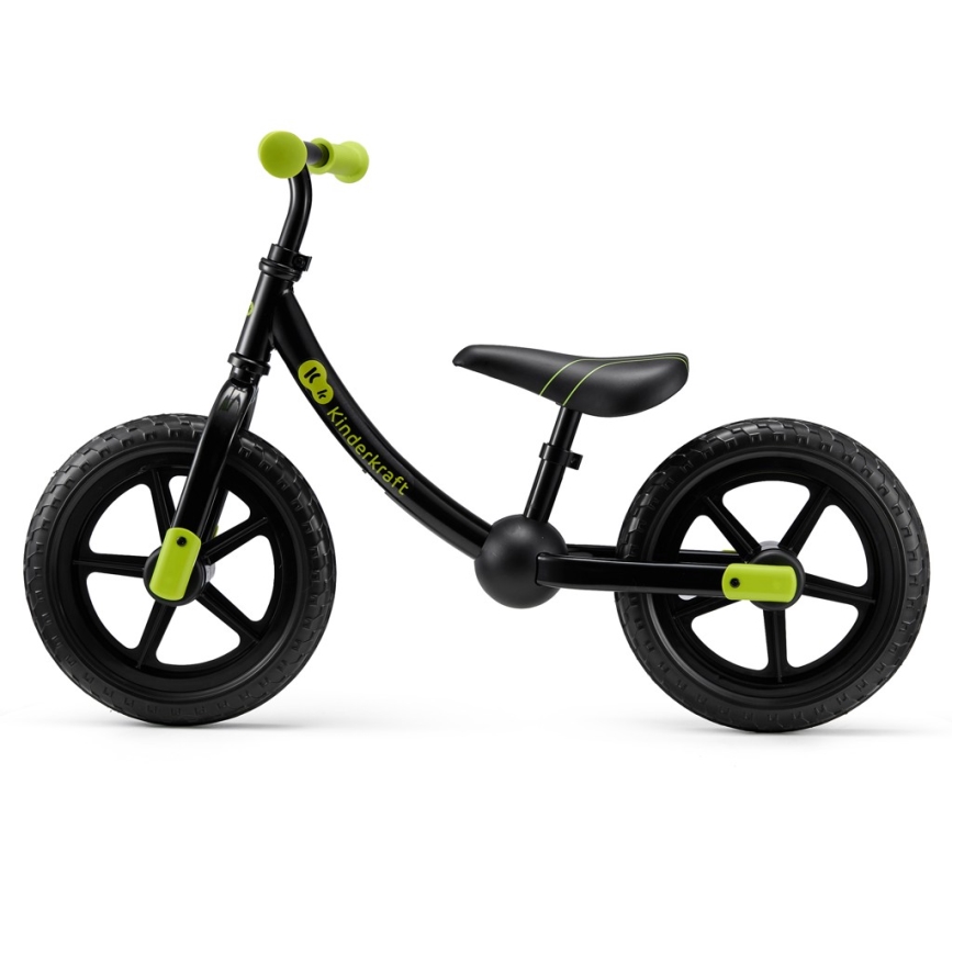 KINDERKRAFT - Bicicleta de equilíbrio 2WAY NEXT preta