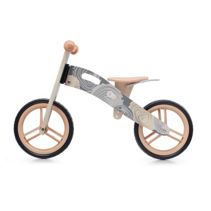 KINDERKRAFT - Bicicleta de passeio RUNNER cinzenta