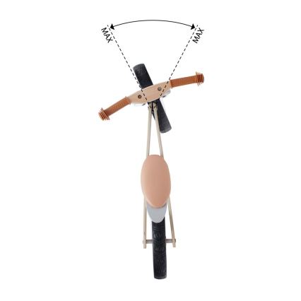 KINDERKRAFT - Bicicleta de passeio RUNNER cinzenta