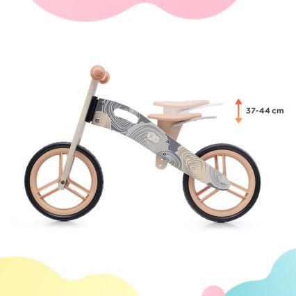 KINDERKRAFT - Bicicleta de passeio RUNNER cinzenta
