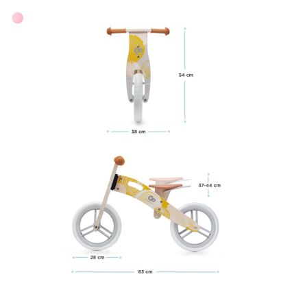 KINDERKRAFT - Bicicleta de passeio RUNNER cinzenta
