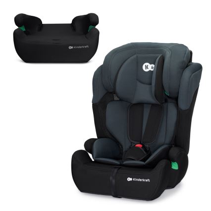 KINDERKRAFT - Cadeira auto COMFORT UP i-Tamanho (76-150 cm) cinzento escuro