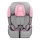 KINDERKRAFT - Cadeira auto COMFORT UP i-Tamanho (76-150 cm) cinzento/rosa