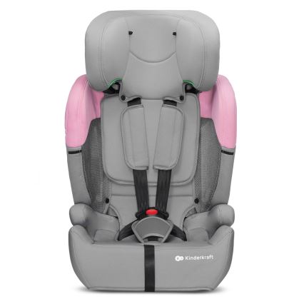 KINDERKRAFT - Cadeira auto COMFORT UP i-Tamanho (76-150 cm) cinzento/rosa