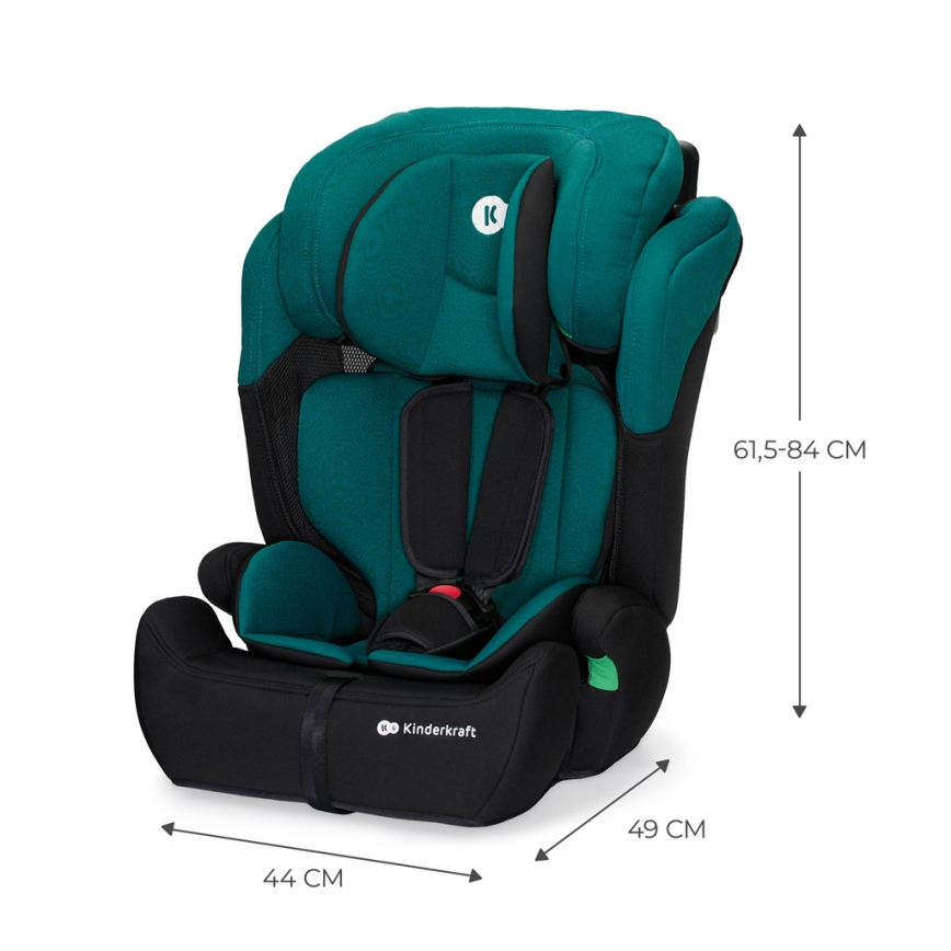 KINDERKRAFT - Cadeira auto COMFORT UP i-Tamanho (76-150 cm) verde