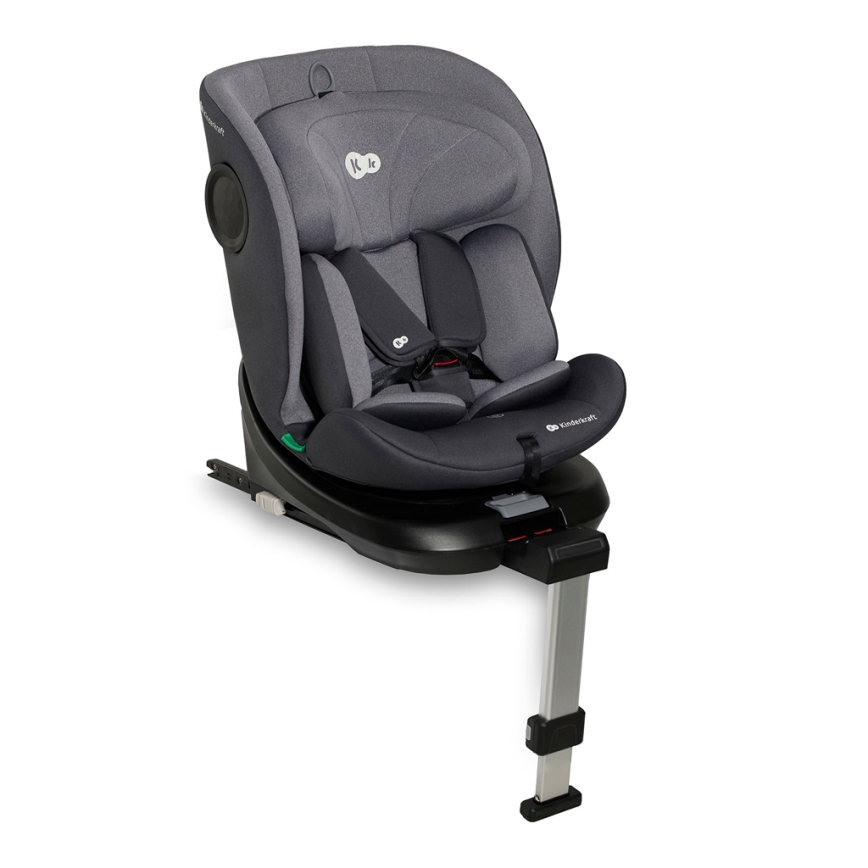 KINDERKRAFT - Cadeira auto I-360 i-Tamanho (40-150 cm) cinzento