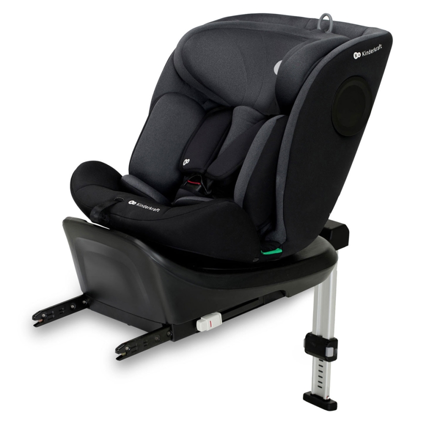 KINDERKRAFT - Cadeira auto I-360 i-Tamanho (40-150 cm) preto