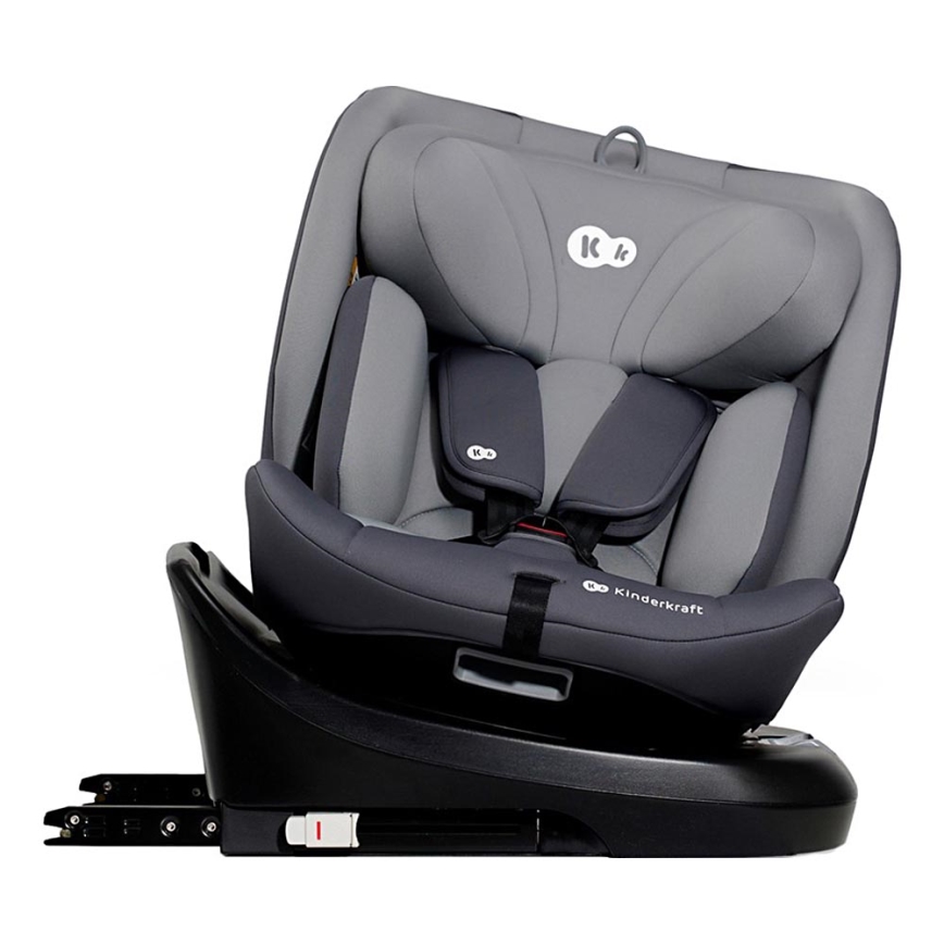 KINDERKRAFT - Cadeira auto I-GROW i-Tamanho (40-150 cm) cinzento