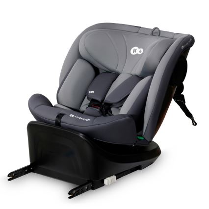 KINDERKRAFT - Cadeira auto I-GROW i-Tamanho (40-150 cm) cinzento