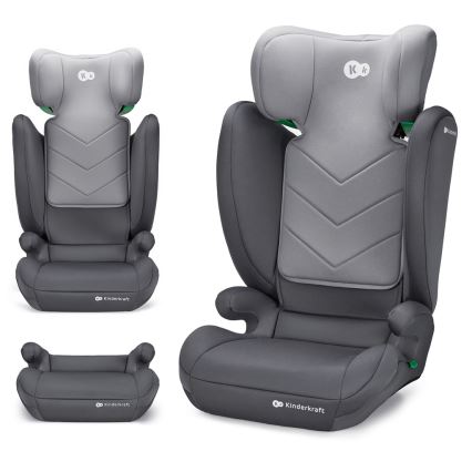 KINDERKRAFT - Cadeira auto I-SPARK i-Tamanho (100-150 cm) cinzento