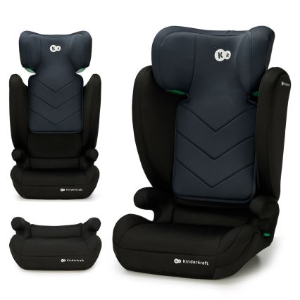 KINDERKRAFT - Cadeira auto I-SPARK i-Tamanho (100-150 cm) preto