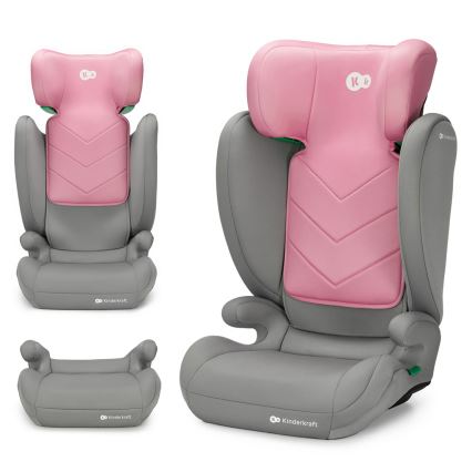 KINDERKRAFT - Cadeira auto I-SPARK i-Tamanho (100-150 cm) rosa