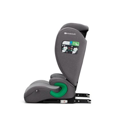 KINDERKRAFT - Cadeira auto JUNIOR FIX 2 (100-150 cm) Foguete cinzento
