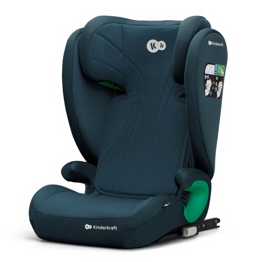 KINDERKRAFT - Cadeira auto JUNIOR FIX 2 (100-150 cm) Harbor azul