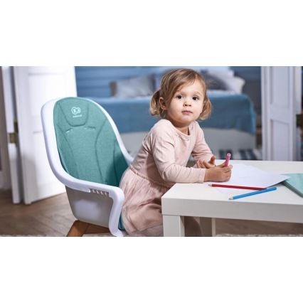 KINDERKRAFT - Cadeira de bebé 2em1 TIXI turquesa