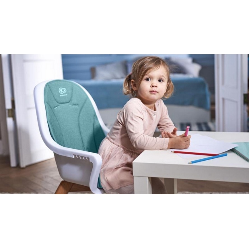 KINDERKRAFT - Cadeira de bebé 2em1 TIXI turquesa