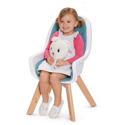 KINDERKRAFT - Cadeira de bebé 2em1 TIXI turquesa