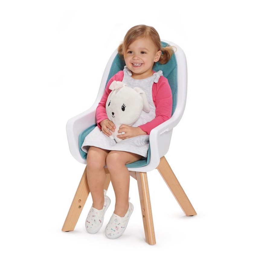 KINDERKRAFT - Cadeira de bebé 2em1 TIXI turquesa