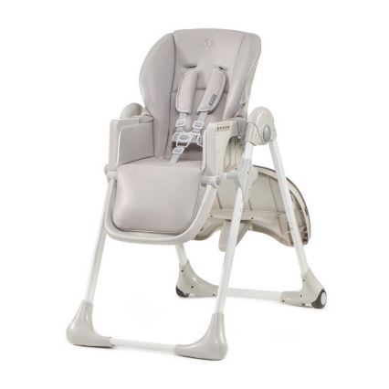 KINDERKRAFT - Cadeira de jantar para bebés YUMMY cinzenta