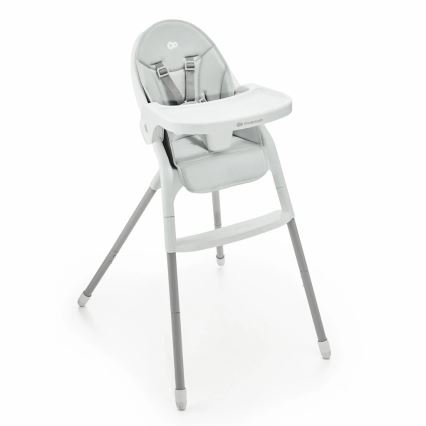 KINDERKRAFT - Cadeira de refeição para criança 2em1 DINNLY cinzento