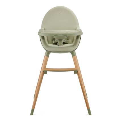 KINDERKRAFT - Cadeira de refeição para criança FINI2 faia/verde