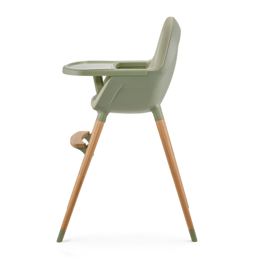 KINDERKRAFT - Cadeira de refeição para criança FINI2 faia/verde