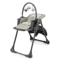 KINDERKRAFT - Cadeira de refeição para criança TUMMIE cinzento