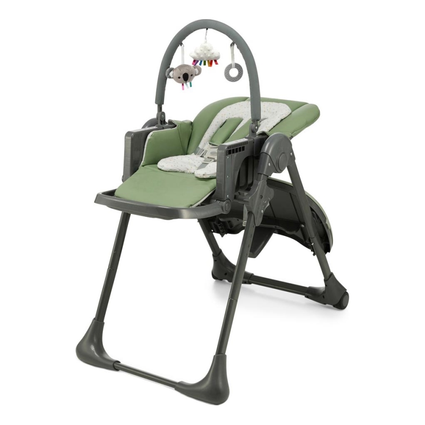 KINDERKRAFT - Cadeira de refeição para criança TUMMIE verde