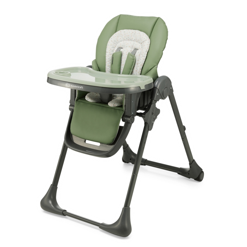 KINDERKRAFT - Cadeira de refeição para criança TUMMIE verde