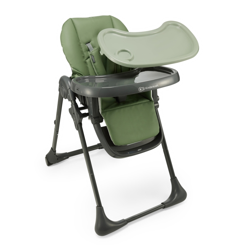 KINDERKRAFT - Cadeira de refeição para criança TUMMIE verde