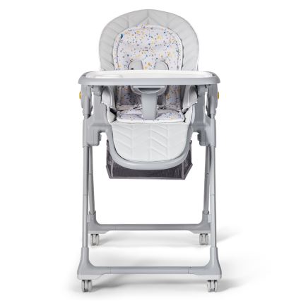 KINDERKRAFT - Cadeira de refeições infantil 2em1 LASTREE cinzento