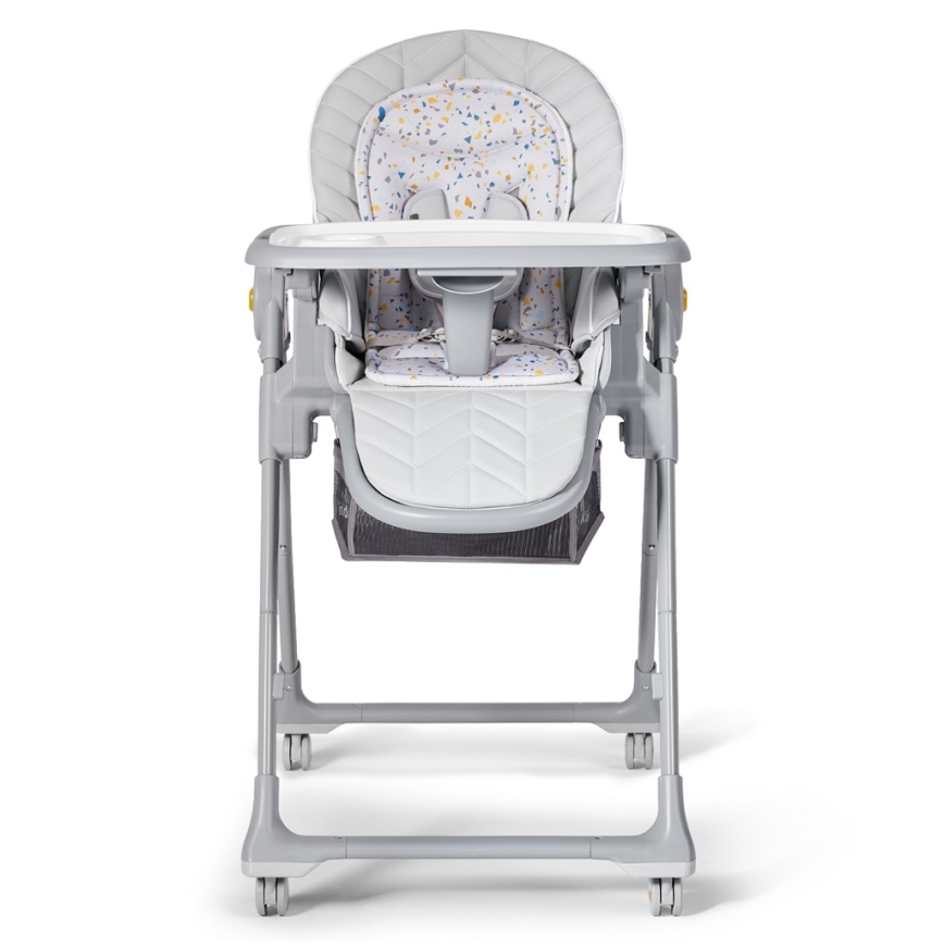 KINDERKRAFT - Cadeira de refeições infantil 2em1 LASTREE cinzento
