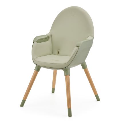 KINDERKRAFT - Cadeira de refeição infantil 2 em 1 FINI2 faia/verde