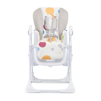 KINDERKRAFT - Cadeira infantil de refeição YUMMY bege/branco