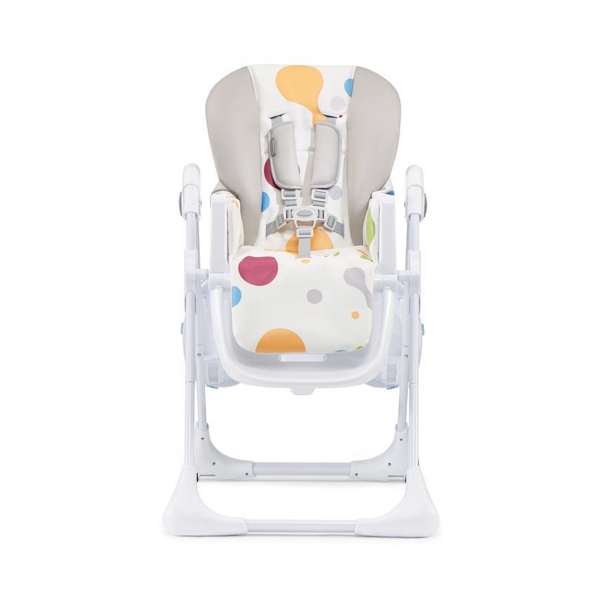 KINDERKRAFT - Cadeira infantil de refeição YUMMY bege/branco